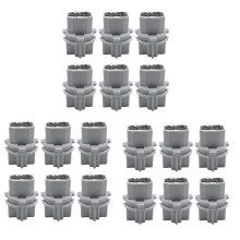 12Pcs Car T20 Socket Brake Tail Lamp Rear Light Socket Holder for   Accord  T20W 33515-S50-003