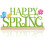 Metal Happy Spring Day Sign,Spring Decorations for 1