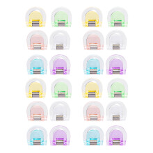 Pack of 24 Decorative Plastic Small Clips Multipurpose Holders