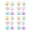 Pack of 24 Decorative Plastic Small Clips Multipurpose Holders 1