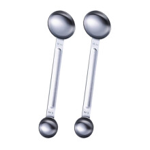 Professional Duals Sided Coffee Spoon 5ml And 15ml For Accurate