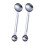 Professional Duals Sided Coffee Spoon 5ml And 15ml For Accurate 1