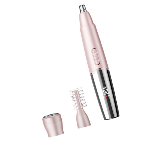 Effective Rechargeable Nasal Hair Tool Including Ergonomic-Pink