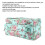 Green Pattern Knitting Bag - Lightweight DIY Organizer, 600D Oxford 11