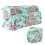 Green Pattern Knitting Bag - Lightweight DIY Organizer, 600D Oxford 13