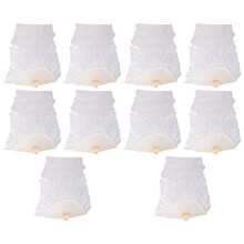 Silk Unisex Chinese Silk Dance Fans 10Pcs Belly Dance Fans White Color 180X90cm