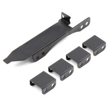 2X 3 Fan Mount Rack PCI Slot Bracket for Video Card with Support 90MM/120MM Fan Bracket Kit with Fan 24BB