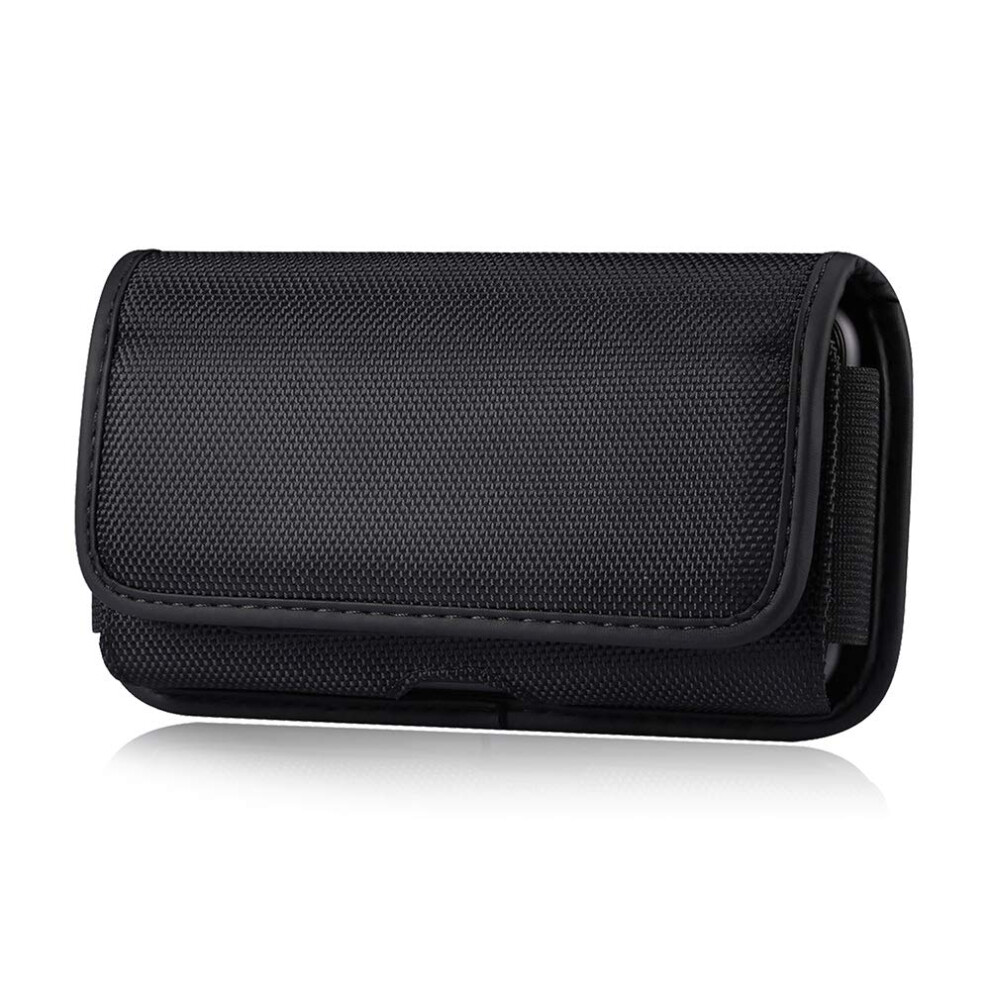 Rugged Nylon Phone Holster With Secure Belt Clip, For Iphone 11 Pro X Xs And Huawei P40 P30 P20 9073542712640