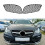 Car Front Grille Grill Lower Bumper Fog Light Cover Trim for   E-Class W207 E200 E300 2013 - 2016 2