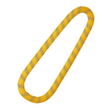 Gentle On Spine Fitness Hoop Workout Gear For Cores-Yellow