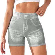 Short de levage pour femmes, Faux short de-gris clair M