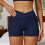 Breathable High Waist Belly Control Athletic-green bean p XL 7