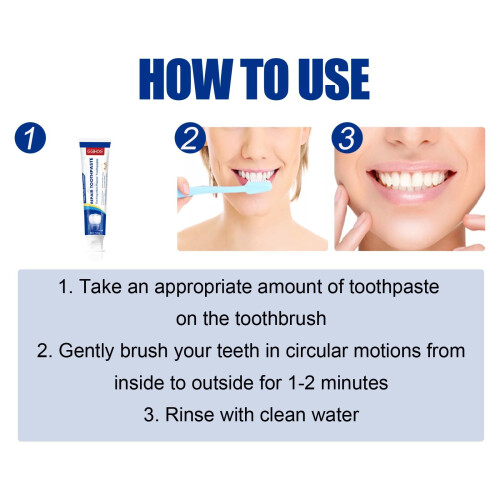 Whitening Toothpaste for Stain Removal and Sensitive Teeth, Fresh Breath, Single Pack 2
