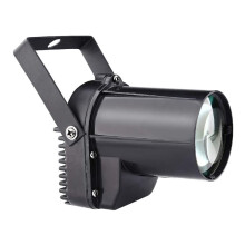 Spotlight for Disco Lights Pin Spot Light, White Led Pinspot Light for Disco Motors EU Plug