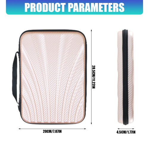 Unique PU Coated Table Tennis Accessory Case Suitable for Long 2