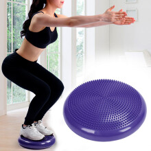 Purple Balance Disc Cushion for Kids & Adults, Yoga & Fitness