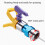 Professional Airless Sprayer Fan 360 Degree Rotation Joint For 5