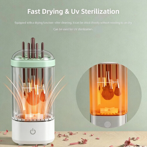 Universal Makeup Brush Cleaner Silicone Adapters Suitable-TMH 2