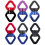 Émerillons d'escalade 30KN, connecteurs pivotants à-rouge bleu 6