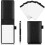 Small Writing Journal Black Cover Writing Pad Notepad-Black 5