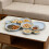 Elegant earthenware Serving Bowl Set smooth Design For Dining 4