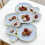 Elegant earthenware Serving Bowl Set smooth Design For Dining 7