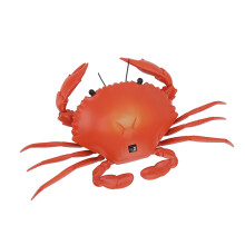 Electric RC Crab Toy for Kids, 15.5x10cm, Red, Battery-Powered