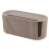 Cable Management Box Large Capacity Cord Organizer with Functional Design for Home Brown 1