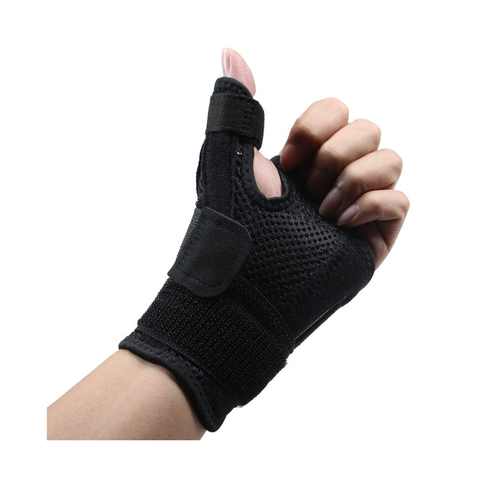 Brecantia 1Pc Adjustable Thumb Spica Splint Tendon Sheath Wrist Support For Men And Women Carpal Tunnel Arthritis, Tenosynovitis A