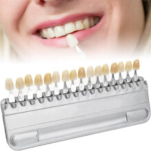 16 Color 3D Dental Shade Guide for Professional Tooth Whitening and Dentist Training