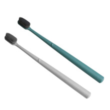 Soft Toothbrush 2 Pack with Ergonomic Grip and Soft Nylon Bristles for Adults