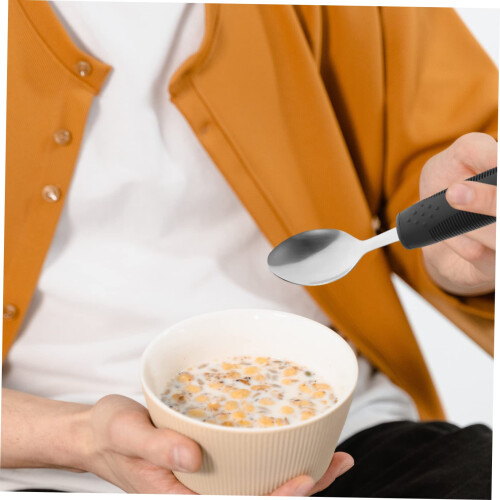 Adaptive Utensils for Arthritis Hands, NonSlip Tableware for Elderly Tremors, Assorted Colors 2