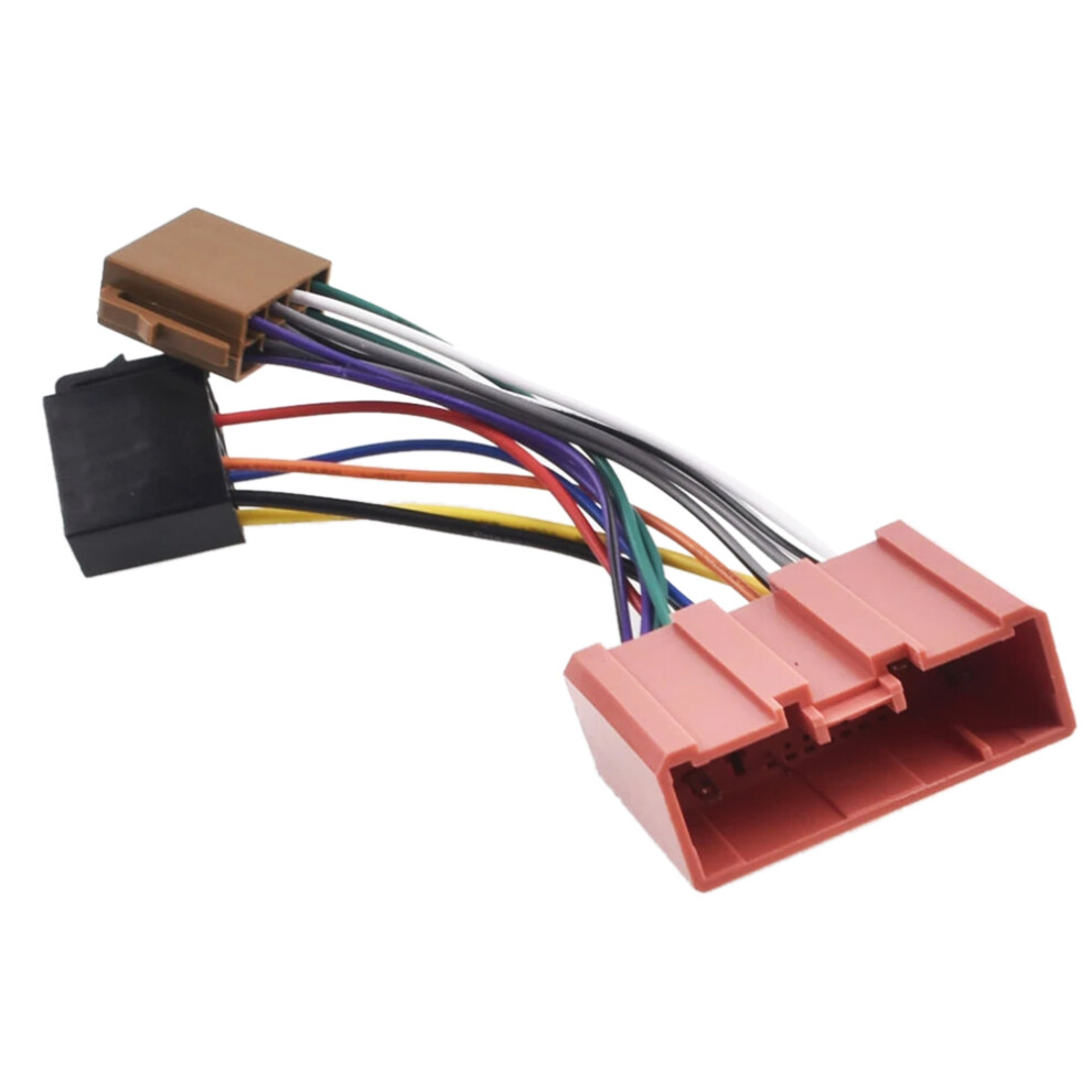 Car Radio Stereo Iso Wiring Harness Adapter Port For Red 4712844111380