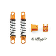 Dla WPL D12 D42 1/10 RC Car Metal Przedni Amortyzator Amortyzatora z Mocowaniem Naprawiono Siedzenia Uaktualnienia CzęśCi Akcesoria,C