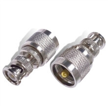 BNC to PL259 Adapter 50 Ohm LowLoss RF Coax Connector with GoldPlated Contacts for Radio Antenna