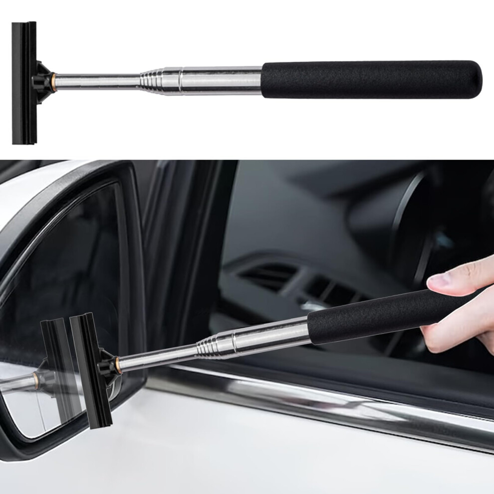 Retractable Window Squeegee Glass Cleaner For Streak Multisurface Use And Quick Water Removal 9092120737578