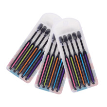 Toothbrush Set 15pcs Ergonomic Comfort Grip Soft Bristle Gum Massage Individually Wrapped Travel