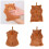 Kids Hand Towels with Capybara Pattern, Soft Polyester,  Absorbent, Fast Drying for Bathroom and Kitchen 2