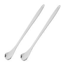 2pcs Stainless Steel Tongue Scraper Set for Fresh Breath and Daily Oral Care