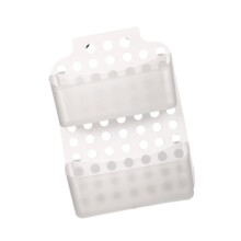 Black Over Door Shower Organizer with Adjustable Hanging Shelves, No Hole Bathroom Storage Basket