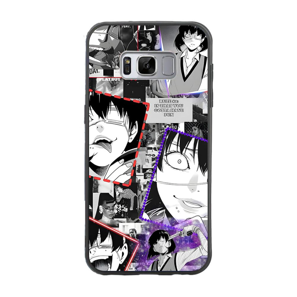 Anime Case Poker Girls Midari Ikishima Soft Tpu Shockproof UltraâThin Cover For Samsung Galaxy S8 9330225002901