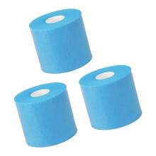 3Pcs Ankle Support 6cmX20meter Elastic Sponge-Blue 6cmx20m
