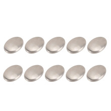 Stainless Steel Soap Bar Odor Neutralizer for Hands Kitchen Use Reusable Metal 10 Pack
