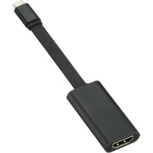 8K USB C to HDMI Adapter for Samsung Galaxy A55, Flat Flexible Cable, Aluminum Alloy Housing, Plug and Play