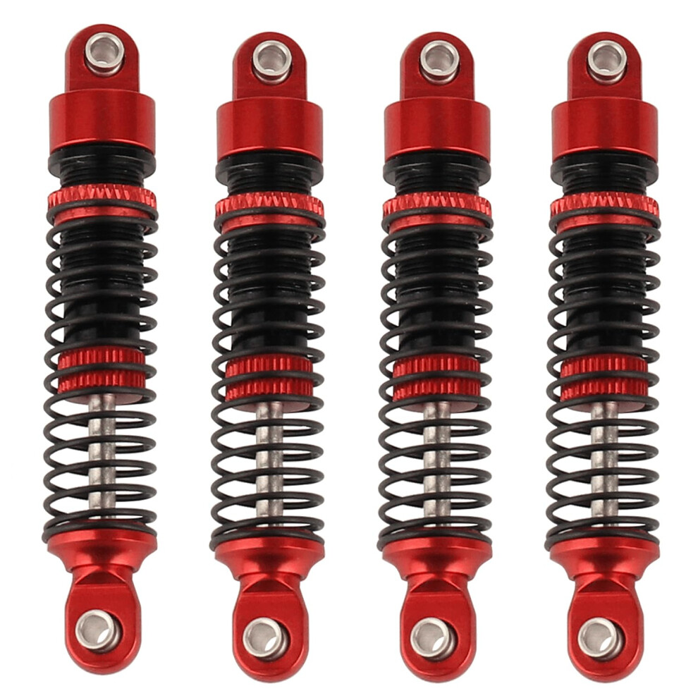 Rc Shock Absorbers 53Mm Aluminum Adjustable Dampers For Trx4m 1/18 Crawler Upgrade Set Red 9330225003441