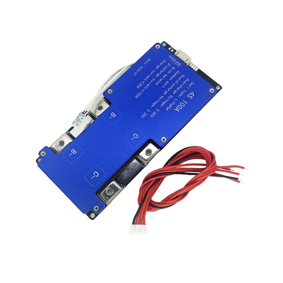 Upgrade 4S 12V 100A Bms Lifepo4 Lithium Iron Phosphate Battery Protection Circuit Board With Balanced Charging 6034057687482