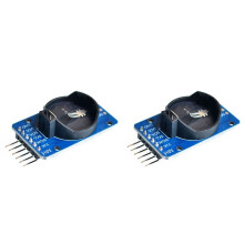 2X DS3231 AT24C32 IIC Module Precision Clock Module Memory 3.3V/5V Temperature Sensor Portable Module