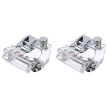 2X 6290 Bias Tape Binding Presser Foot Sewing Machines Accessories Fits for Singer, for , for Janome