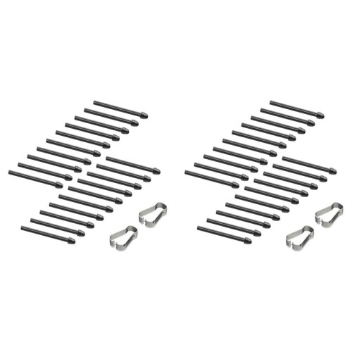 40 Pcs Pen Tips for  2 Pen, Soft Pen Tips Replacement for  2 Stylus   Pen Nibs with Tool
