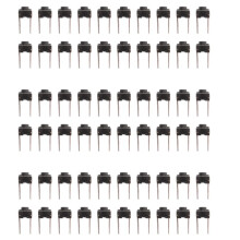 60 Pcs 6x6x5mm Momentary Tactile Tact Push Button 2 Pin DIP Through Hole